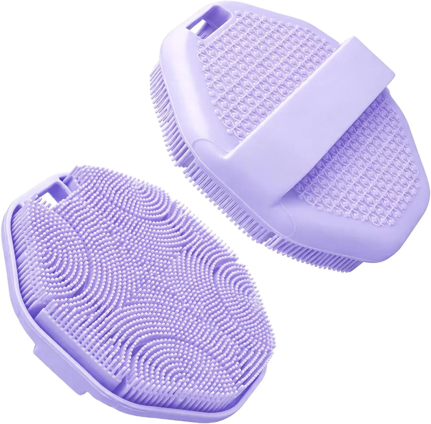 Силиконовая щетка для тела YREKAX, Purple