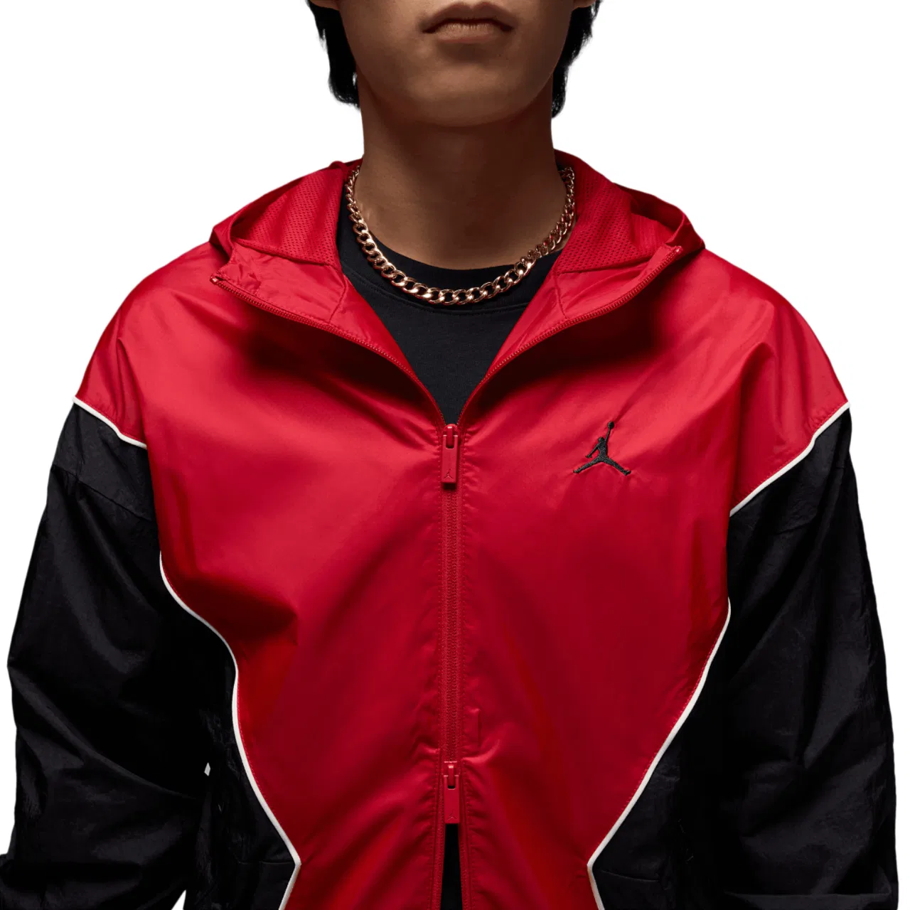 Мужская куртка Essential Draft Jordan, цвет Varsity Red/Black/Sail — фото 4