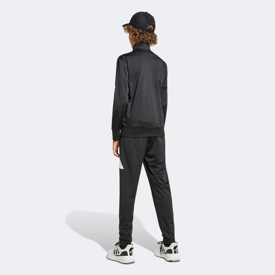 Детский спортивный комплект с длинным рукавом adidas Essentials Climacool, Черный — фото 4