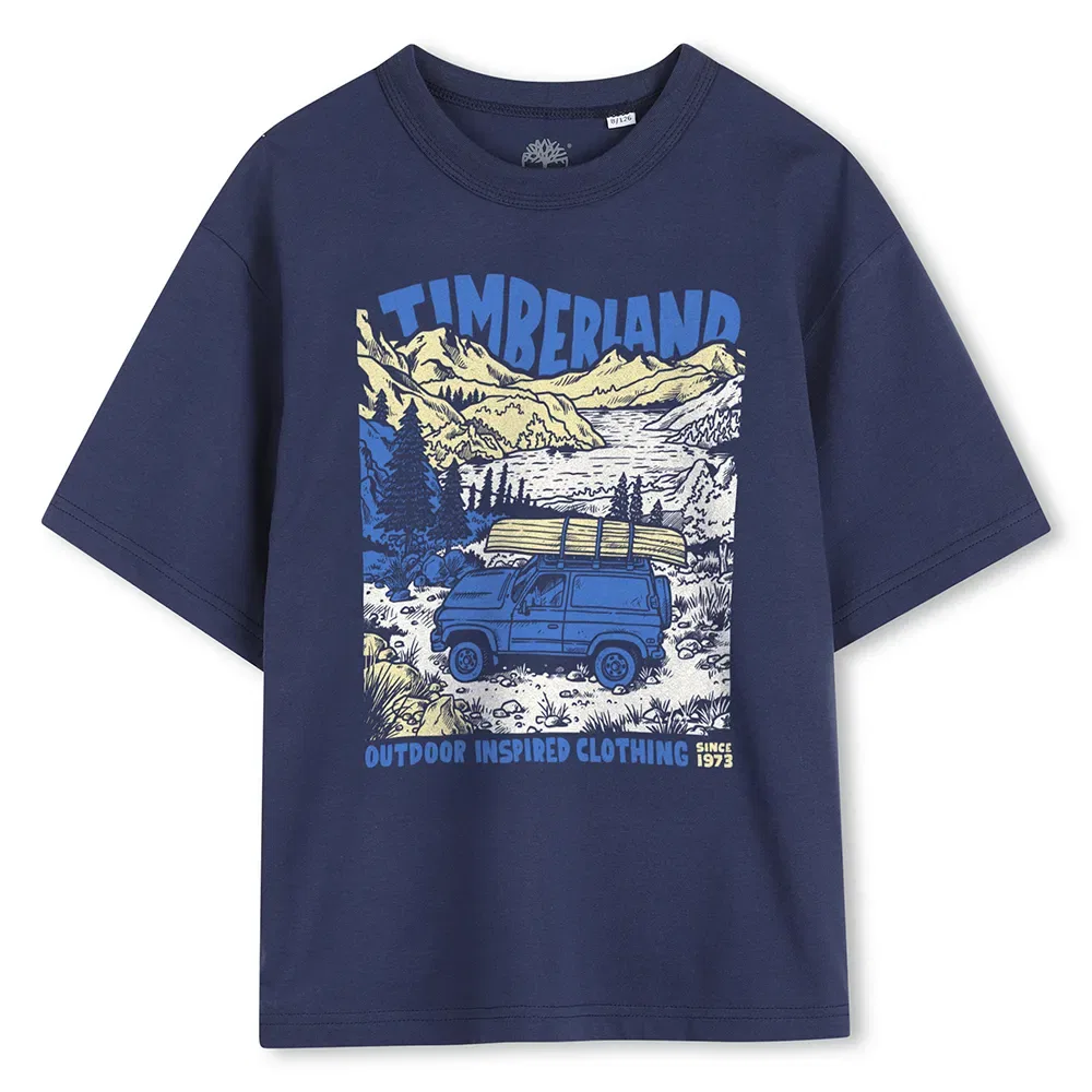 Футболка с коротким рукавом T60795 Timberland, синий