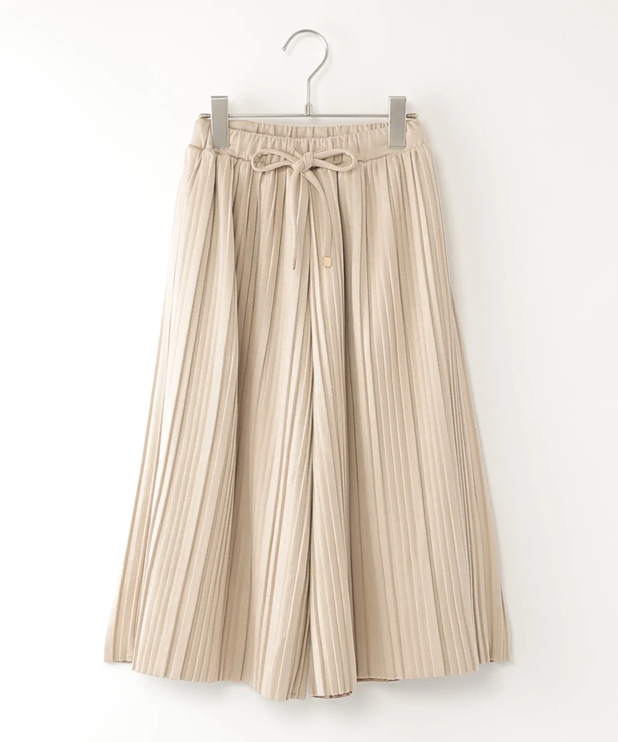 Детские широкие брюки с плиссировкой, модель ikka, Off White