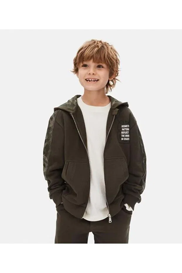 Мужской кардиган деним Nk Kids, Haki