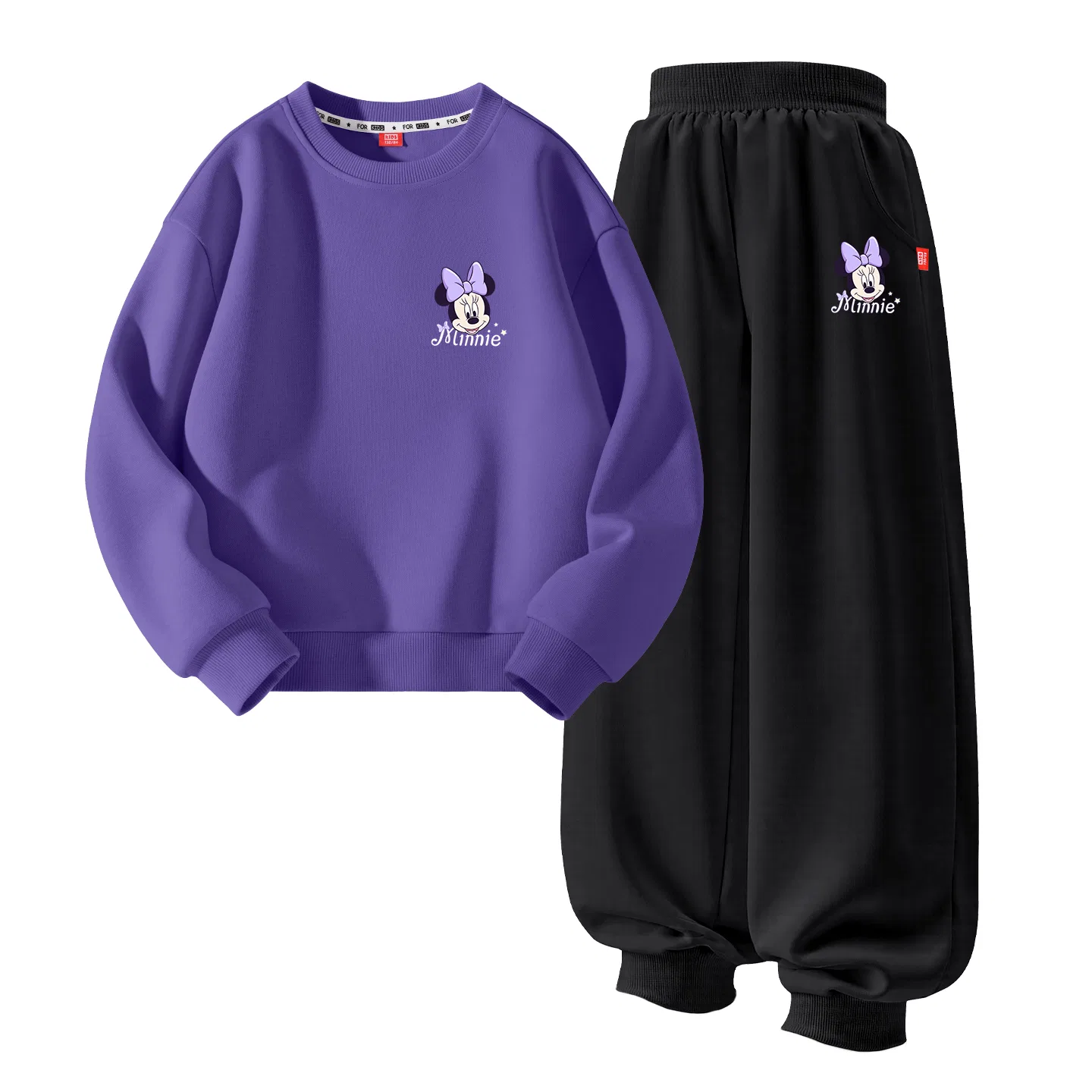Детский спортивный костюм Disney, Цвет Di Mood K Pulse Purple+Di Mood K Black