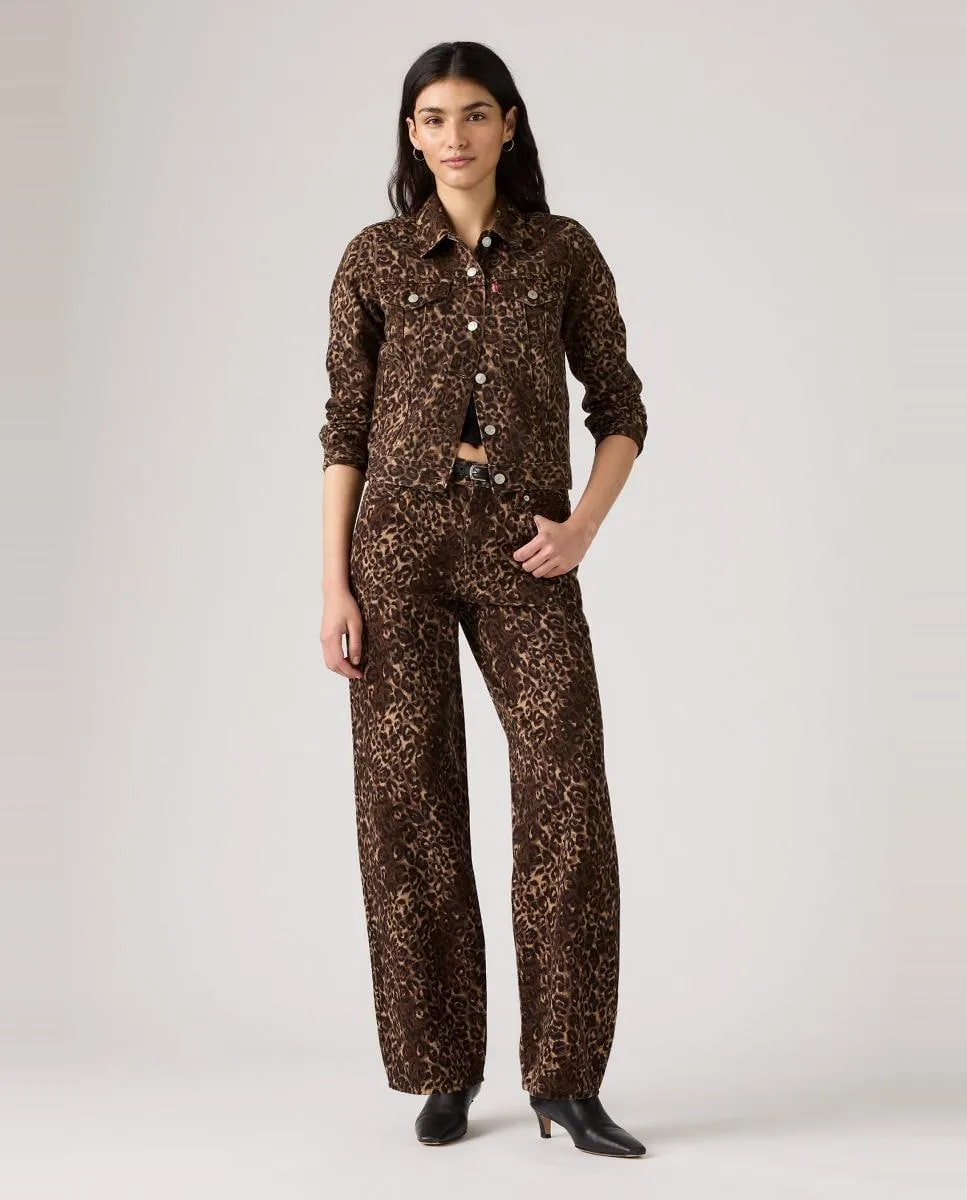 

Женские прямые джинсы Baggy Dad с средней посадкой Levi's, коричневый