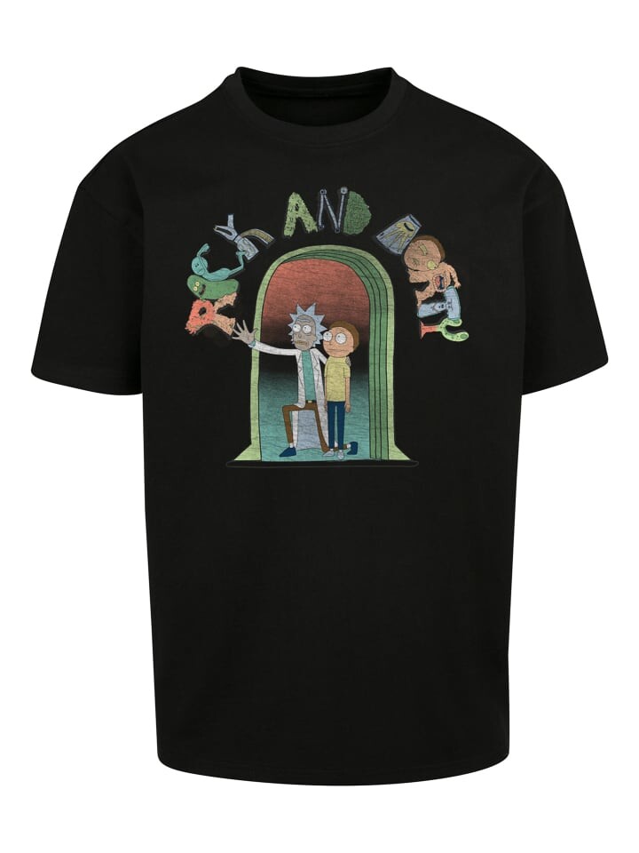 

Футболка F4NT4STIC Rick und Morty, черный