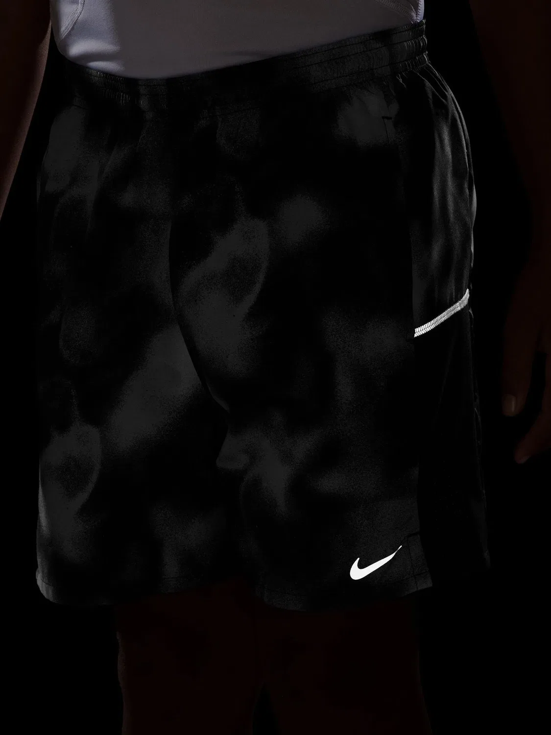 Шорты беговые Dri-FIT Miler Nike, черный — фото 4