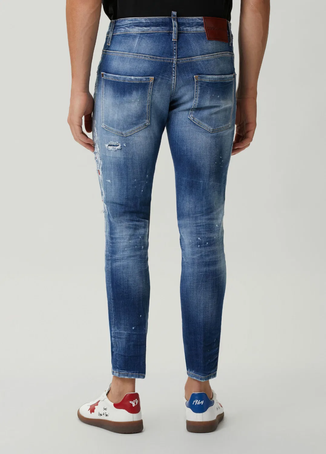 Джинсы Dsquared2 Skater, blue — фото 3