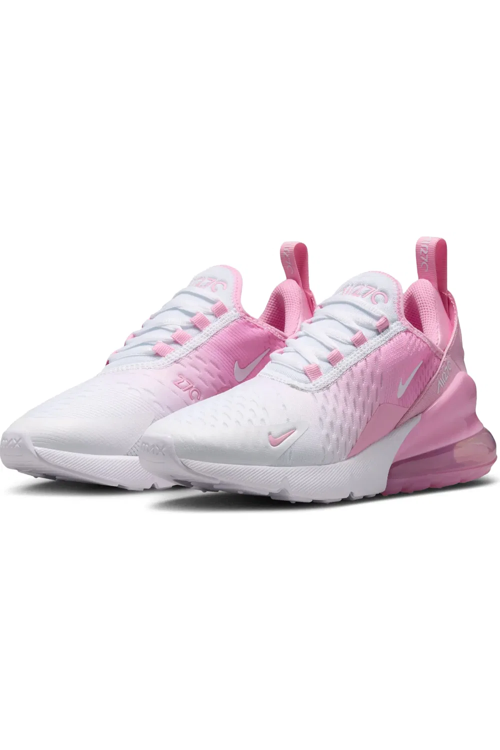 Детские кроссовки с амортизацией Air Max 270 Nike, 604 Pnkris/White — фото 2