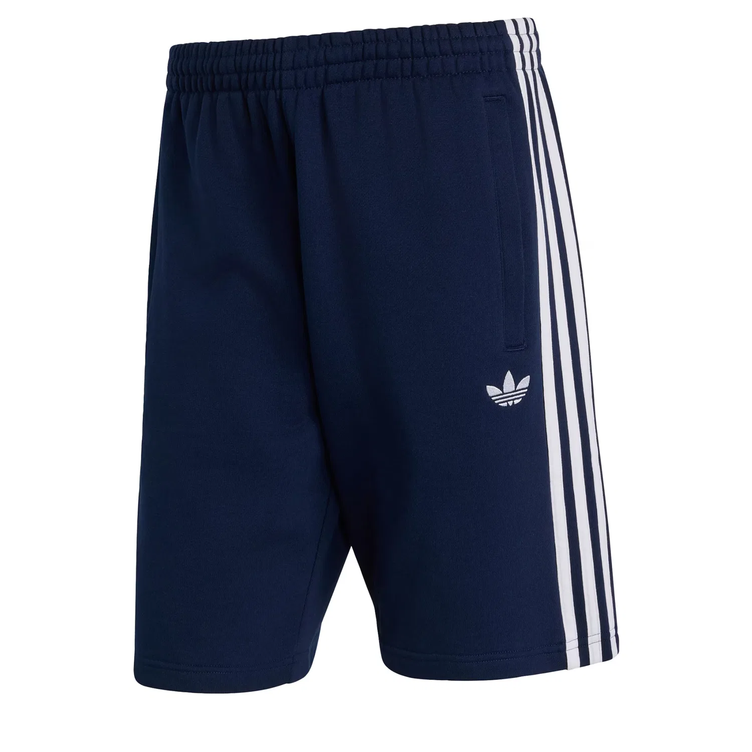 Шорты Adidas Originals Regular Pants 3-Stripes темно-синего цвета — фото 2