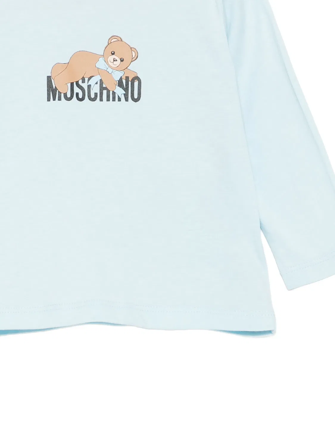 Moschino Футболка с принтом медвежонка - синий — фото 3