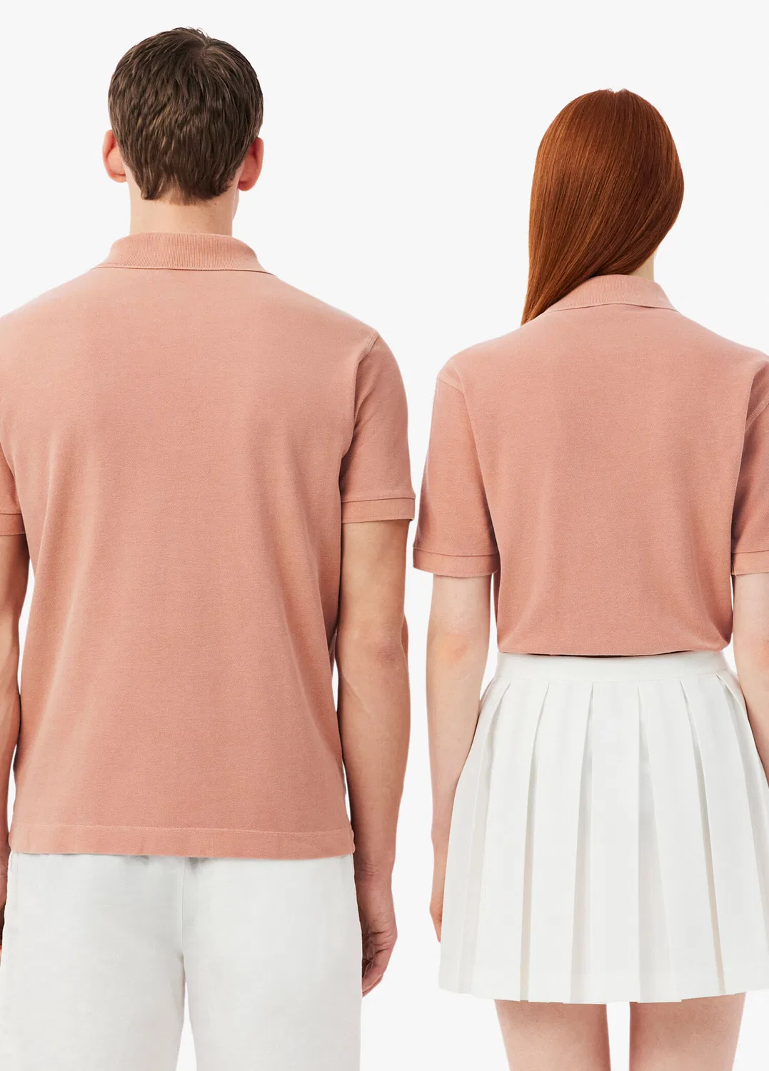 Поло Lacoste Roland Garros Regular Fit, оранжевый — фото 3