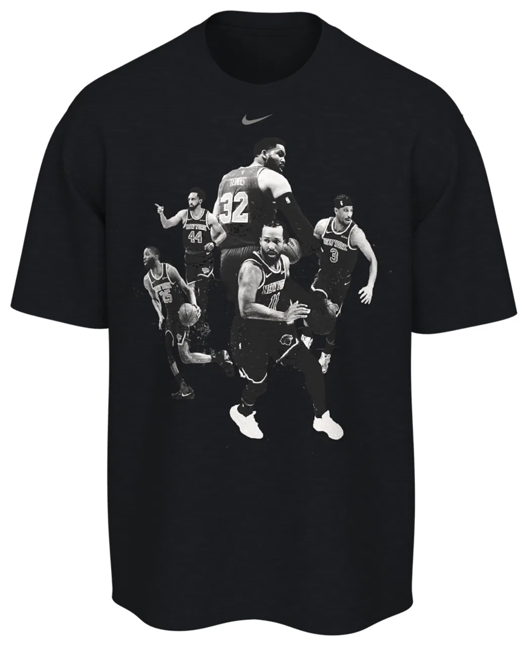 Футболка мужская Lightspeed New York Knicks Nike, черный