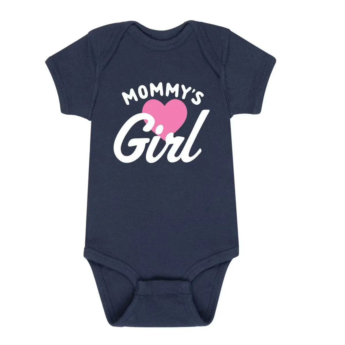 Боди-комбинезон с принтом Mommy's Girl Instant Message, Navy