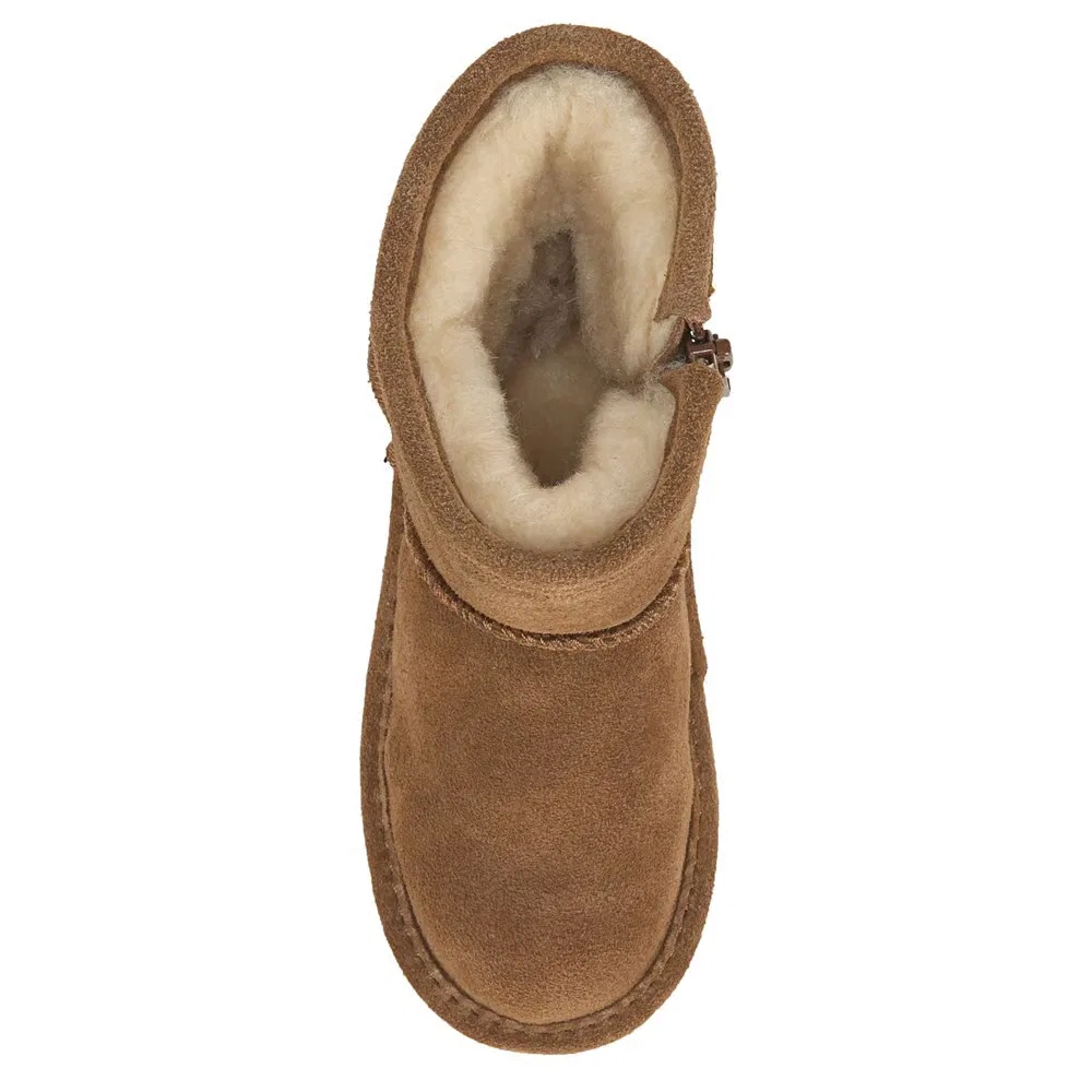 Детские короткие водонепроницаемые ботинки Elle на молнии для малышей Bearpaw, Hickory — фото 4