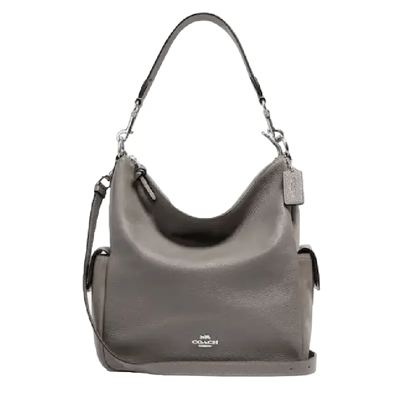 

Сумка Coach Pennie Shoulder Bag, серебристый/серый