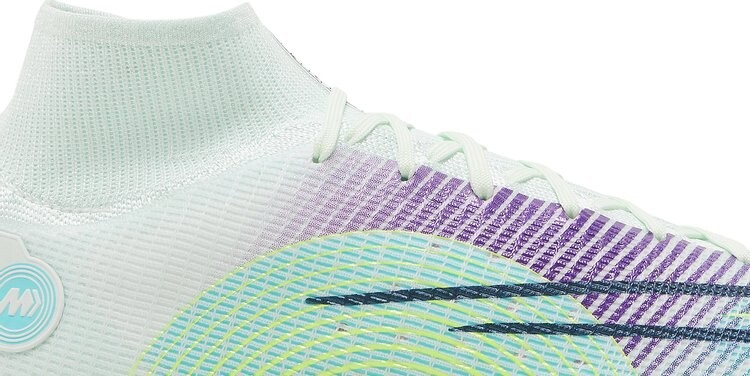 Бутсы Nike Mercurial Superfly 8 Elite FG 'Dream Speed - Barely Green Electro Purple', зеленый — фото 3