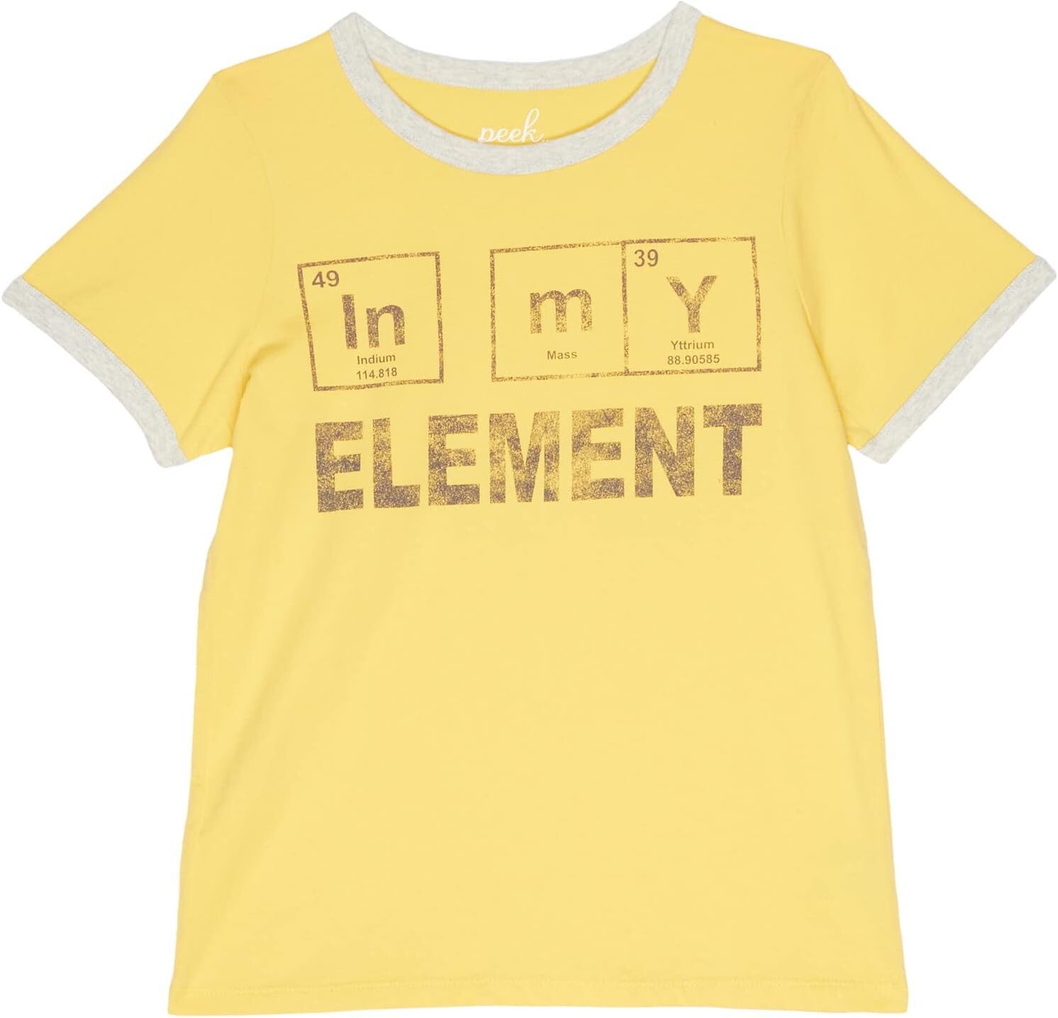 

Футболка PEEK In M Y Element Tee, желтый