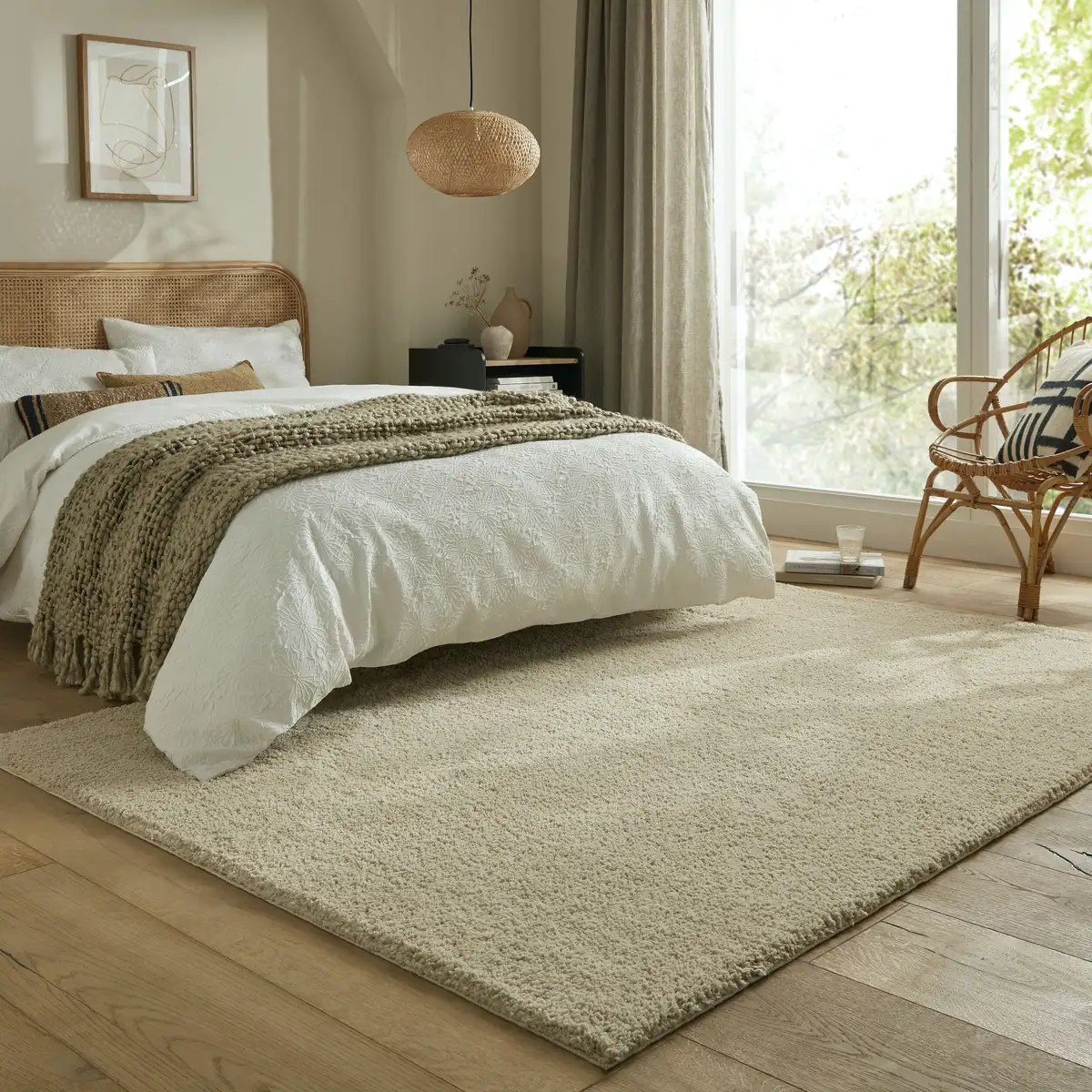 

FLAIR RUGS ковер "Пушистый" прямоугольный 120х170 см, цвет Natur