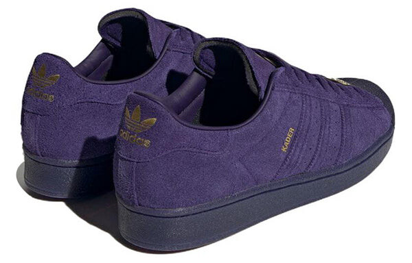 Кроссовки kader sylla x superstar adv Adidas, фиолетовый — фото 4