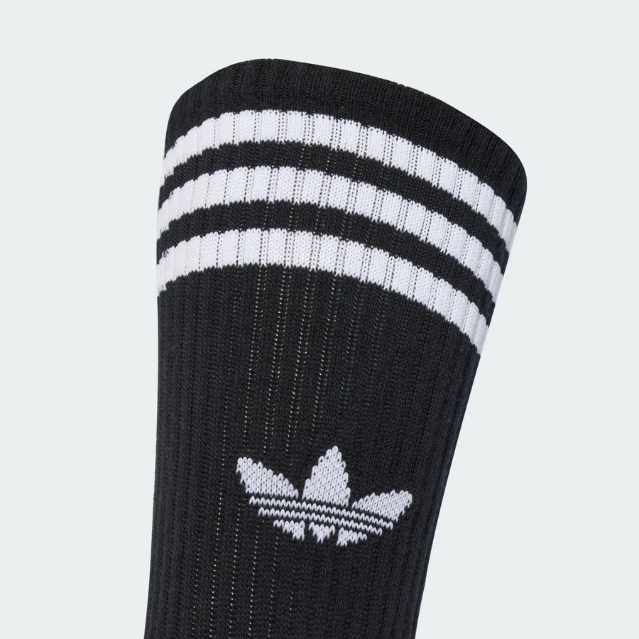 Комплект носков с высоким верхом 3-Stripes Originals JV7417 adidas, Черный