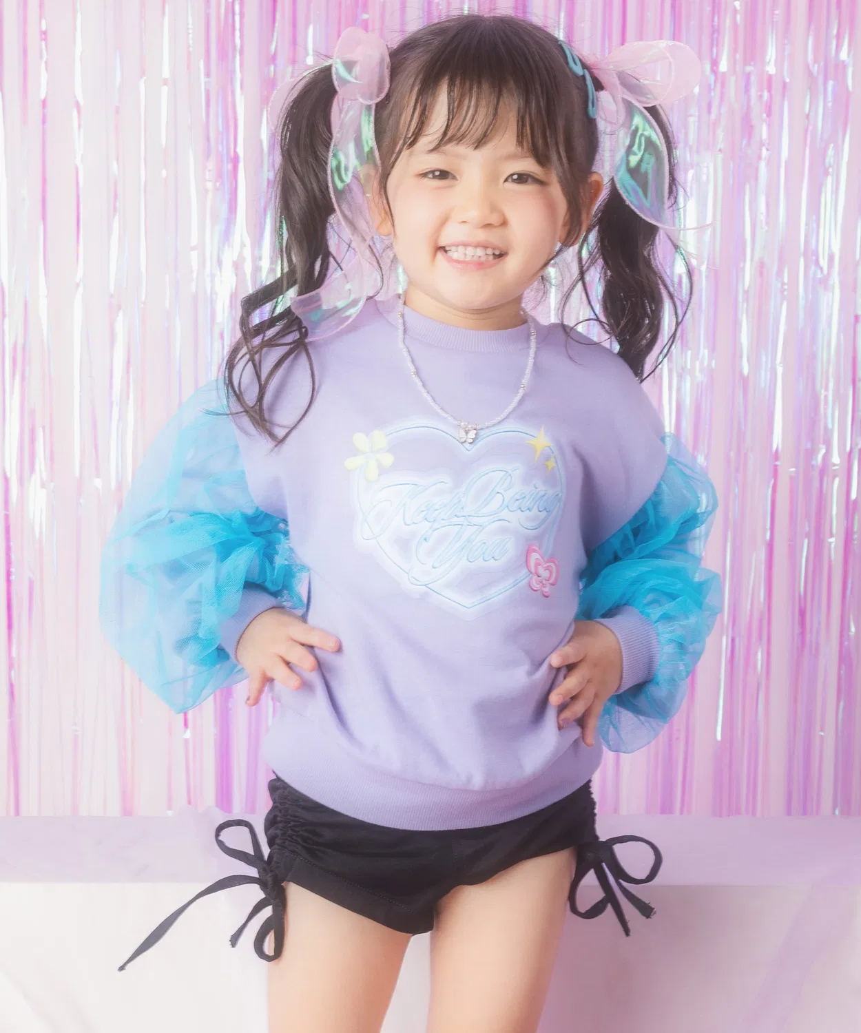 Детский свитшот с длинным рукавомANAP kids, Lavender