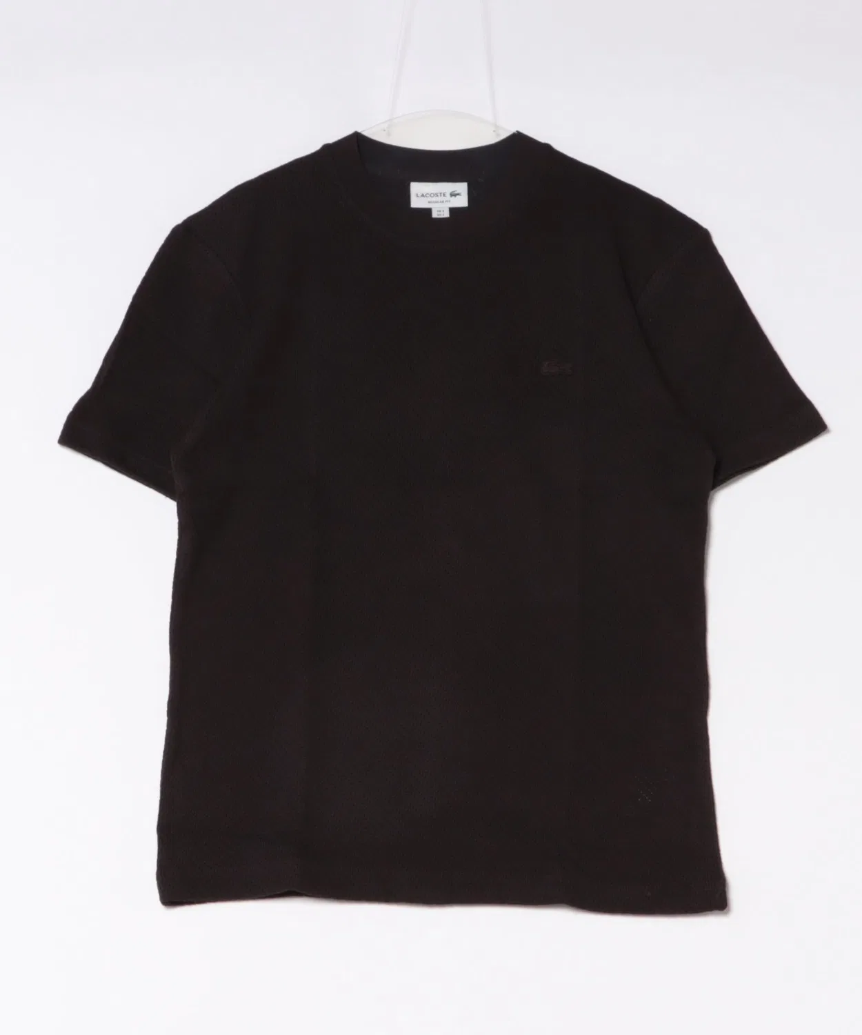 Мужская футболка с полупрозрачным узором LACOSTE, Brown