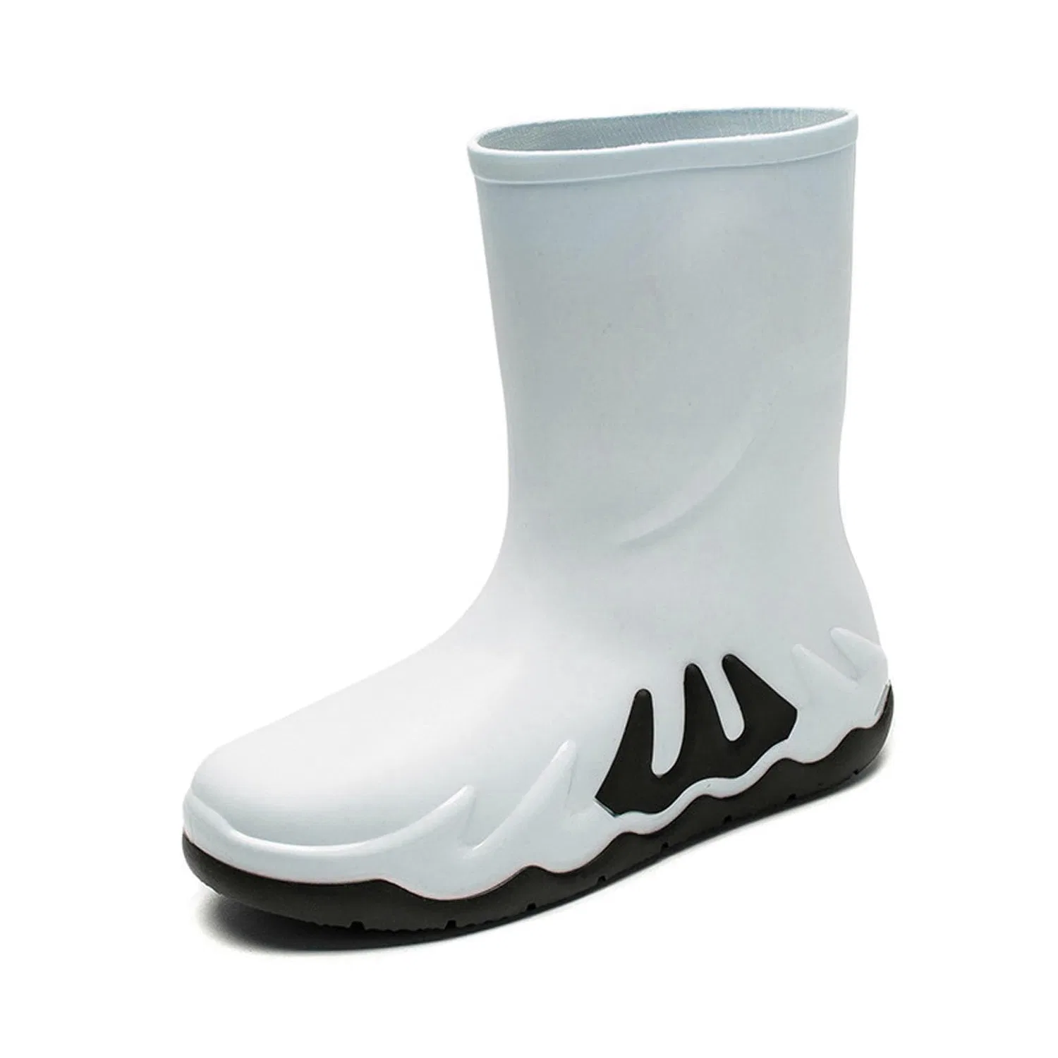 Детские сапоги для мальчиков с принтом Slip-On, Белый