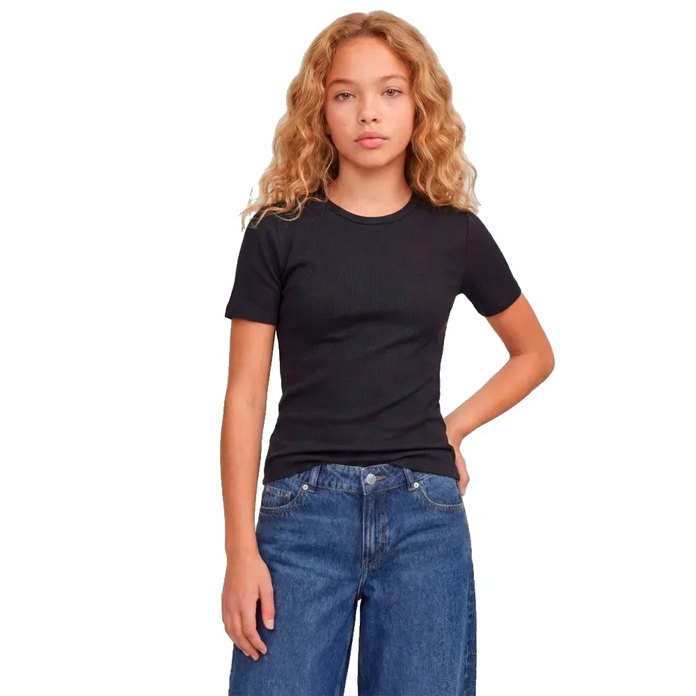 Детская футболка с коротким рукавом Frankie Straight Fit JJXX Jack & jones, Black