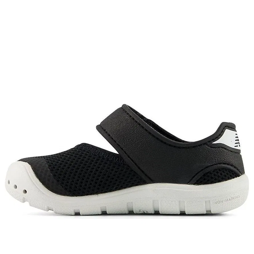 Детские кроссовки с липучкой New Balance 208 Black White, черный