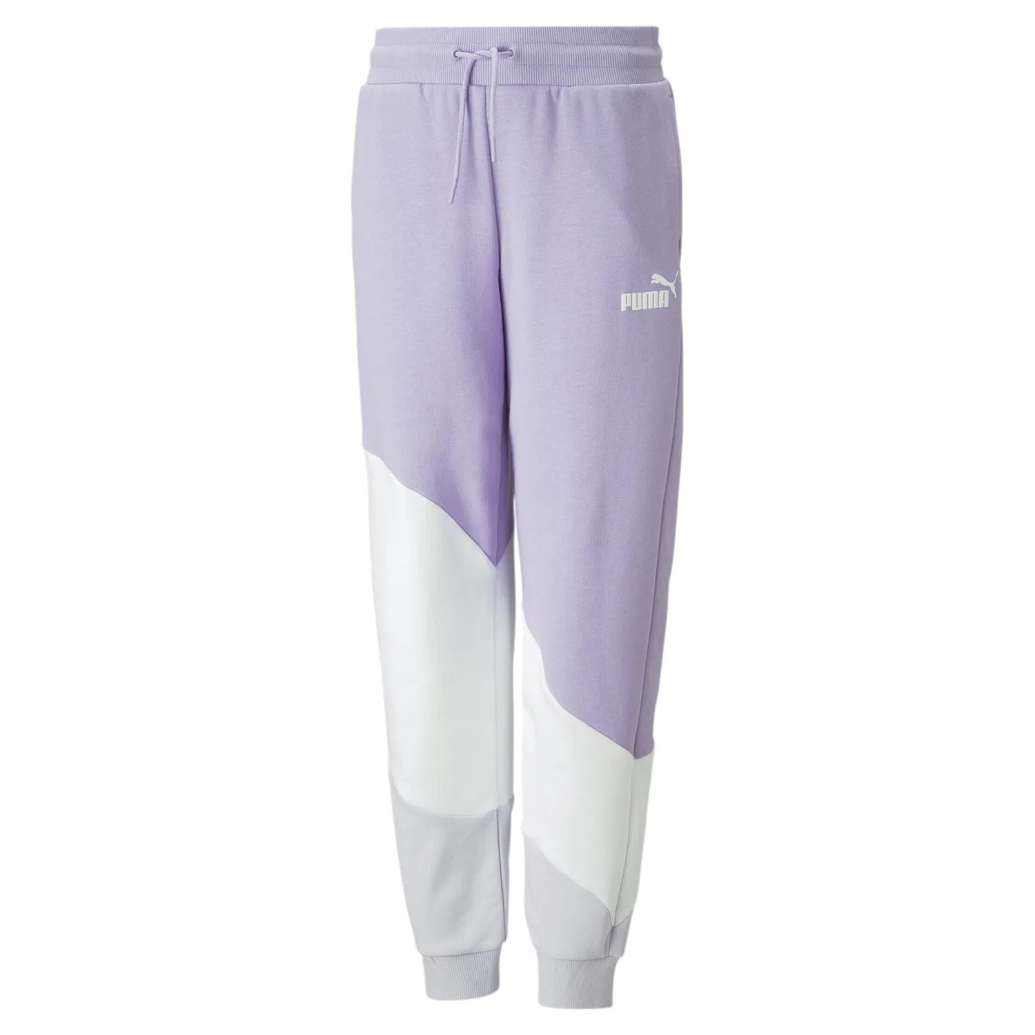 Детские спортивные брюки с принтом Puma POWER Colorblock CAT High Waist Pants G, Konigliches Lila