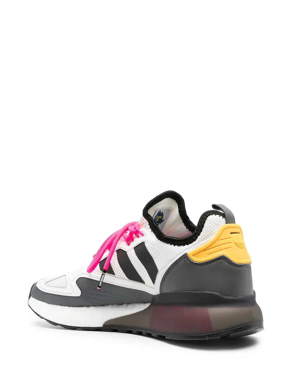 Кроссовки ZX 2K Boost из коллаборации с Ninja Time Adidas, белый — фото 3