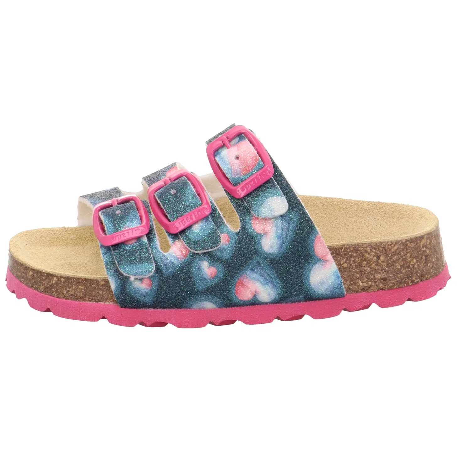 Мюли с низким подъемом FUSSBETTPANTOFFEL Superfit, желтый — фото 3
