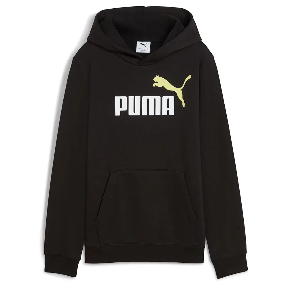 Худи с логотипом Ess 2 Color Nº 1 Puma, черный