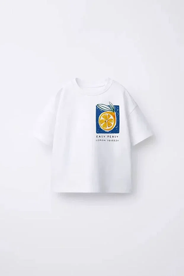 Детская футболка для девочек с принтом Nzm Kids, White