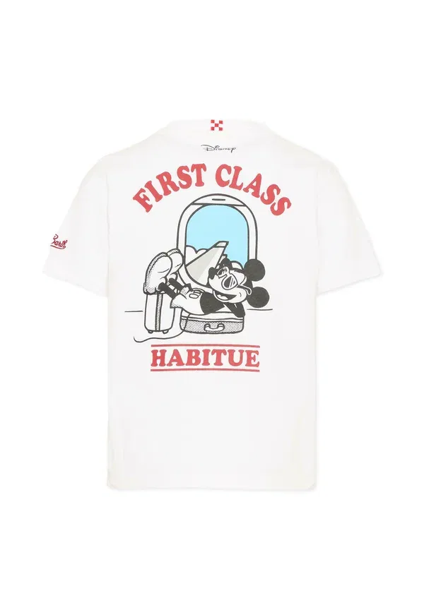 Футболка с принтом Mickey Mouse and friends Mc2 Saint Barth, White, белый — фото 2