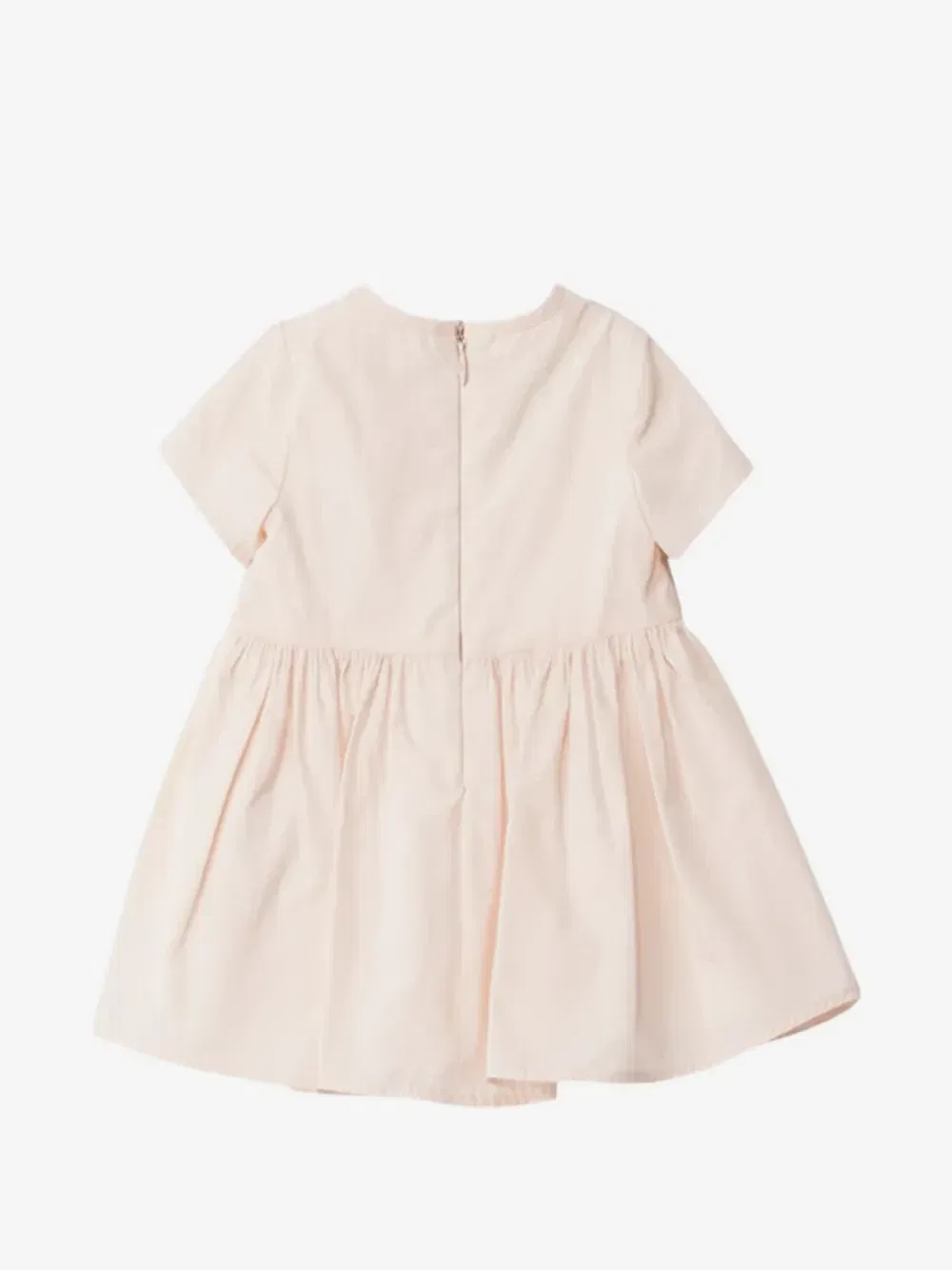 Платье с плиссированной юбкой Elisabetta Franchi Kids, розовый — фото 2