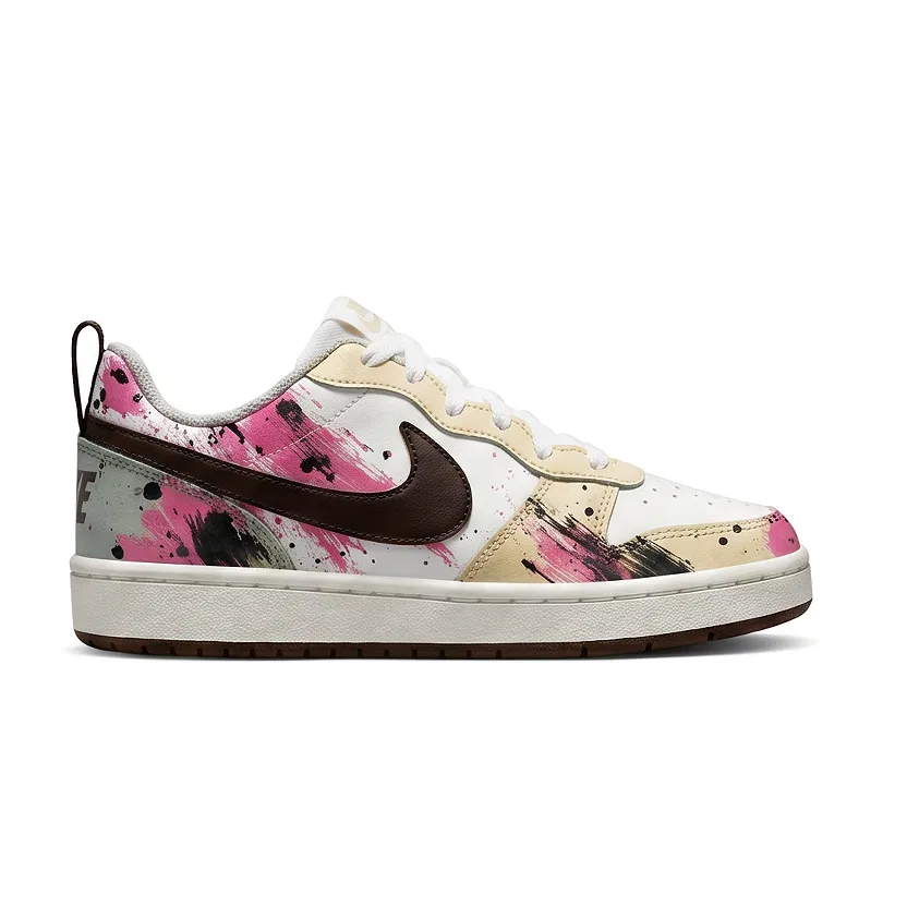 Детские кроссовки для скейтбординга с принтом Court Borough Nike, Pink Limited Shopping Bag — фото 4