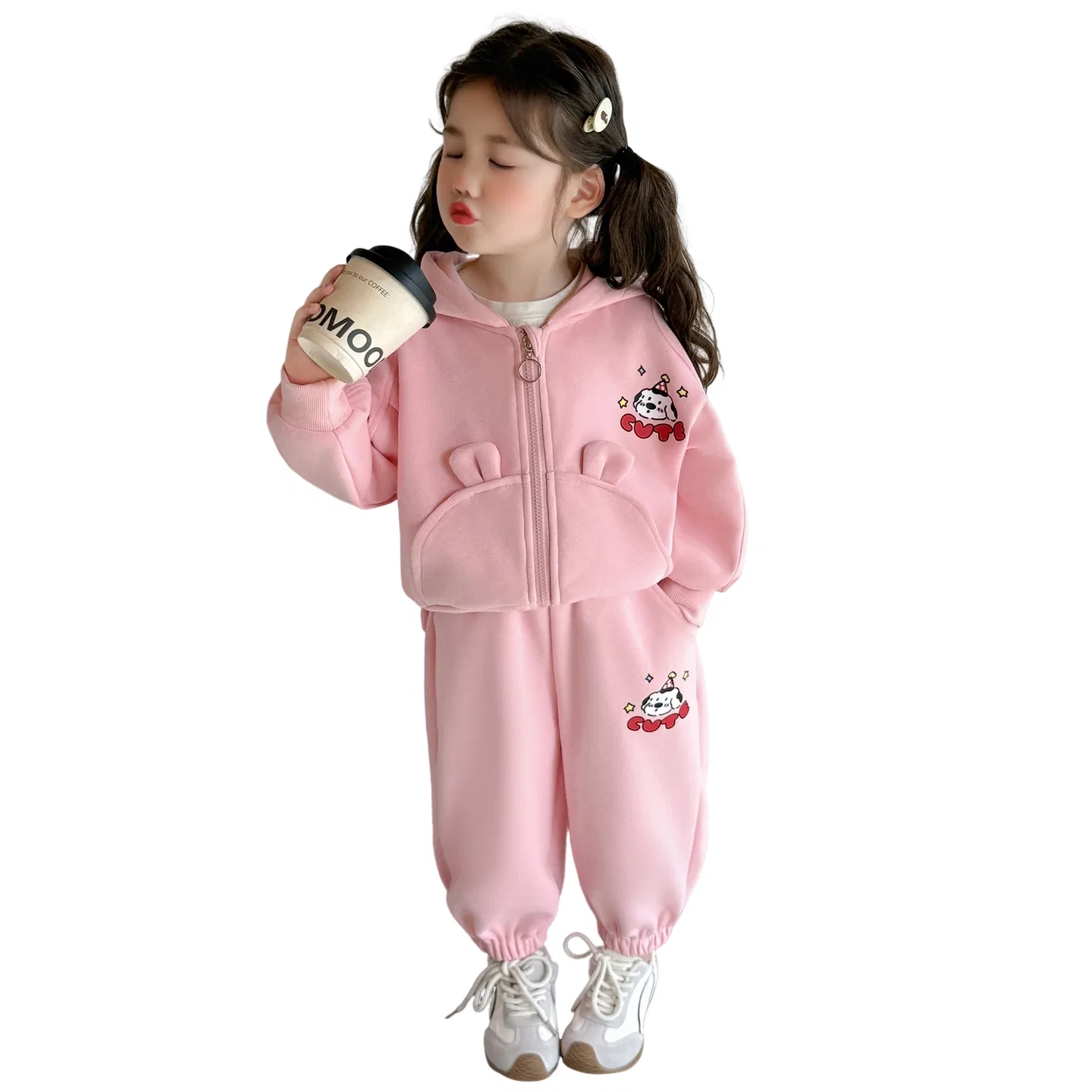 Детский комплект спортивной одежды с курткой и брюками Lanza, Pink