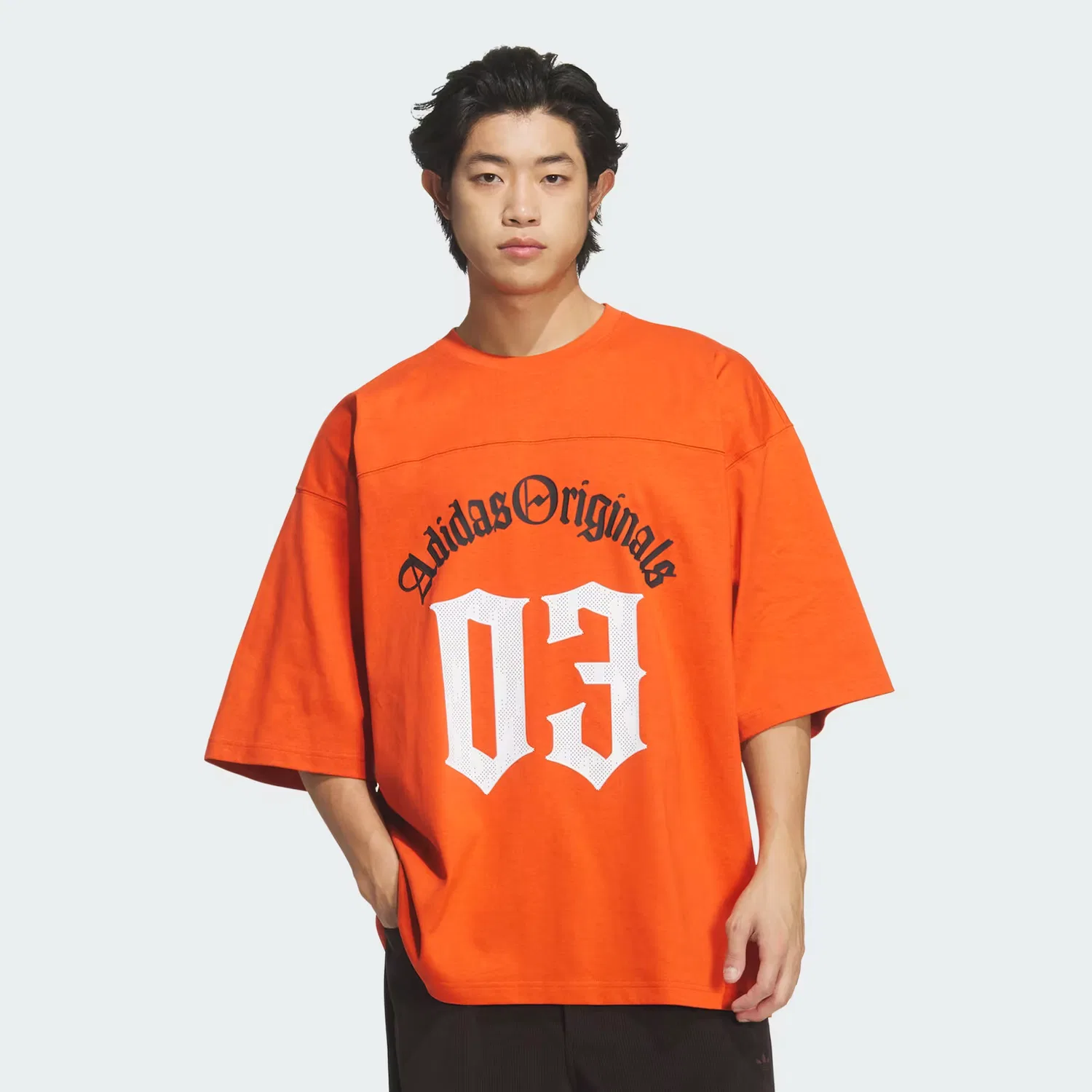 Мужская оверсайз-футболка OG Tee Adidas Originals, Preloved Red