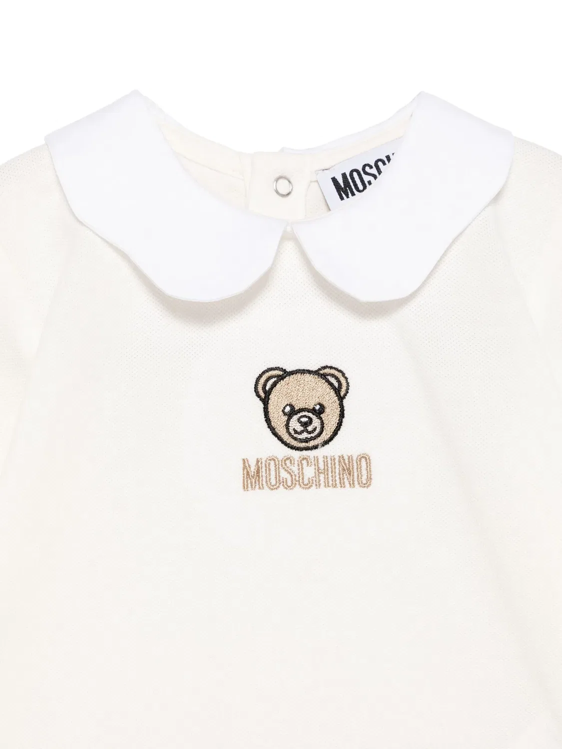 Толстовка с вышивкой Teddy Bear Moschino, белый — фото 2