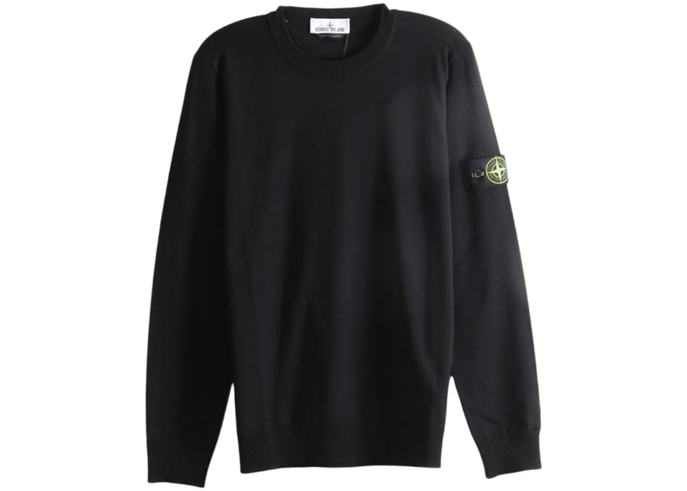 Мужской свитшот с круглым вырезом Sweatshirt Stone Island, Black