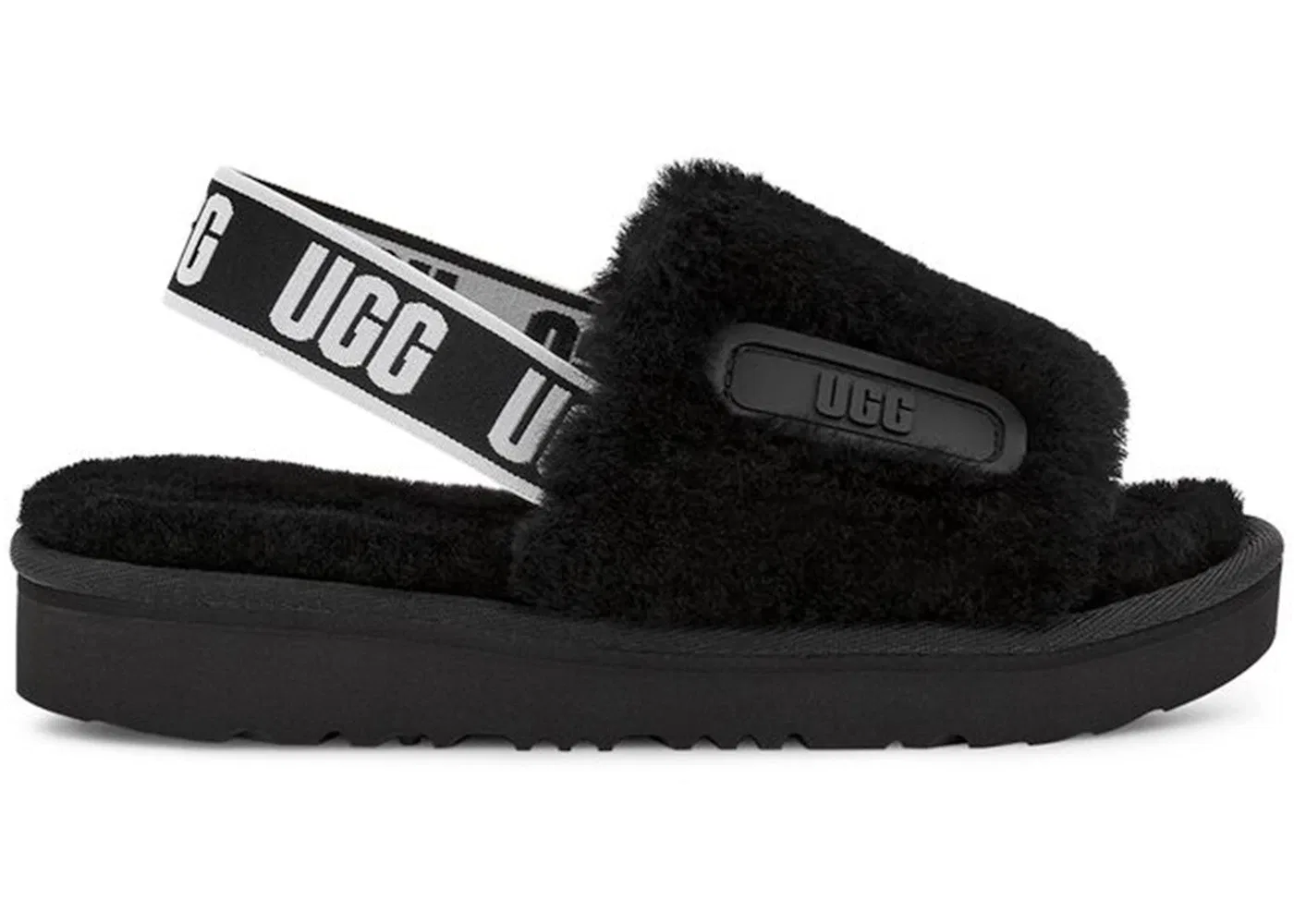 Детские сланцы UGG Disco Slide, Black