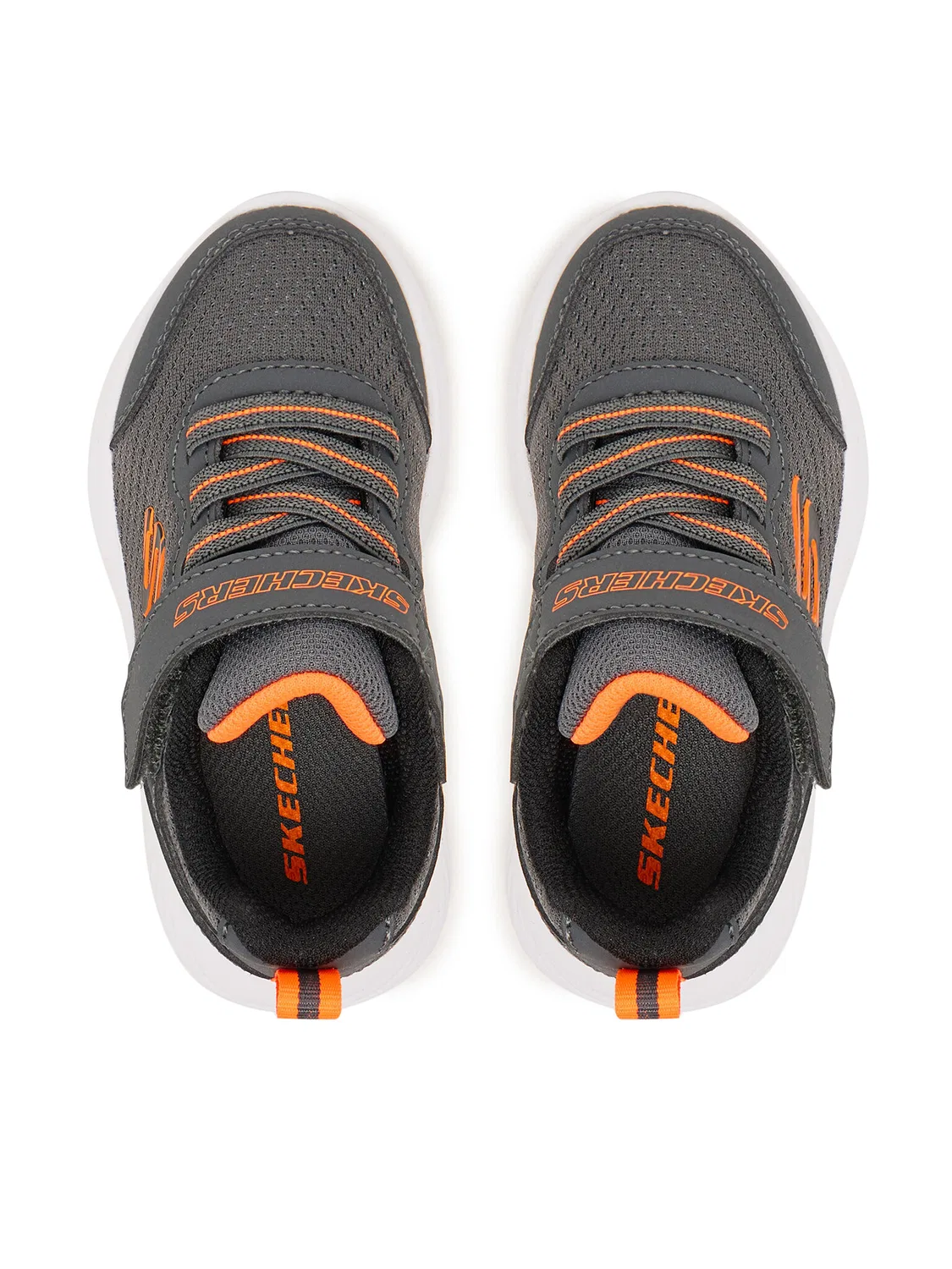 Кроссовки для мальчика Bounder Techrox Skechers, серый — фото 4