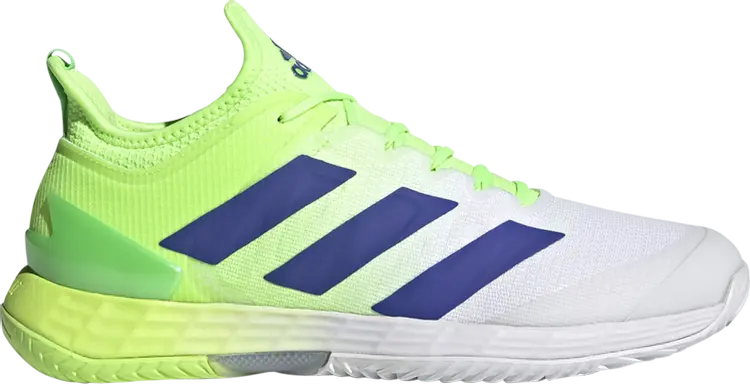 

Кроссовки Adidas Adizero Ubersonic 4 'Signal Green Sonic Ink', зеленый