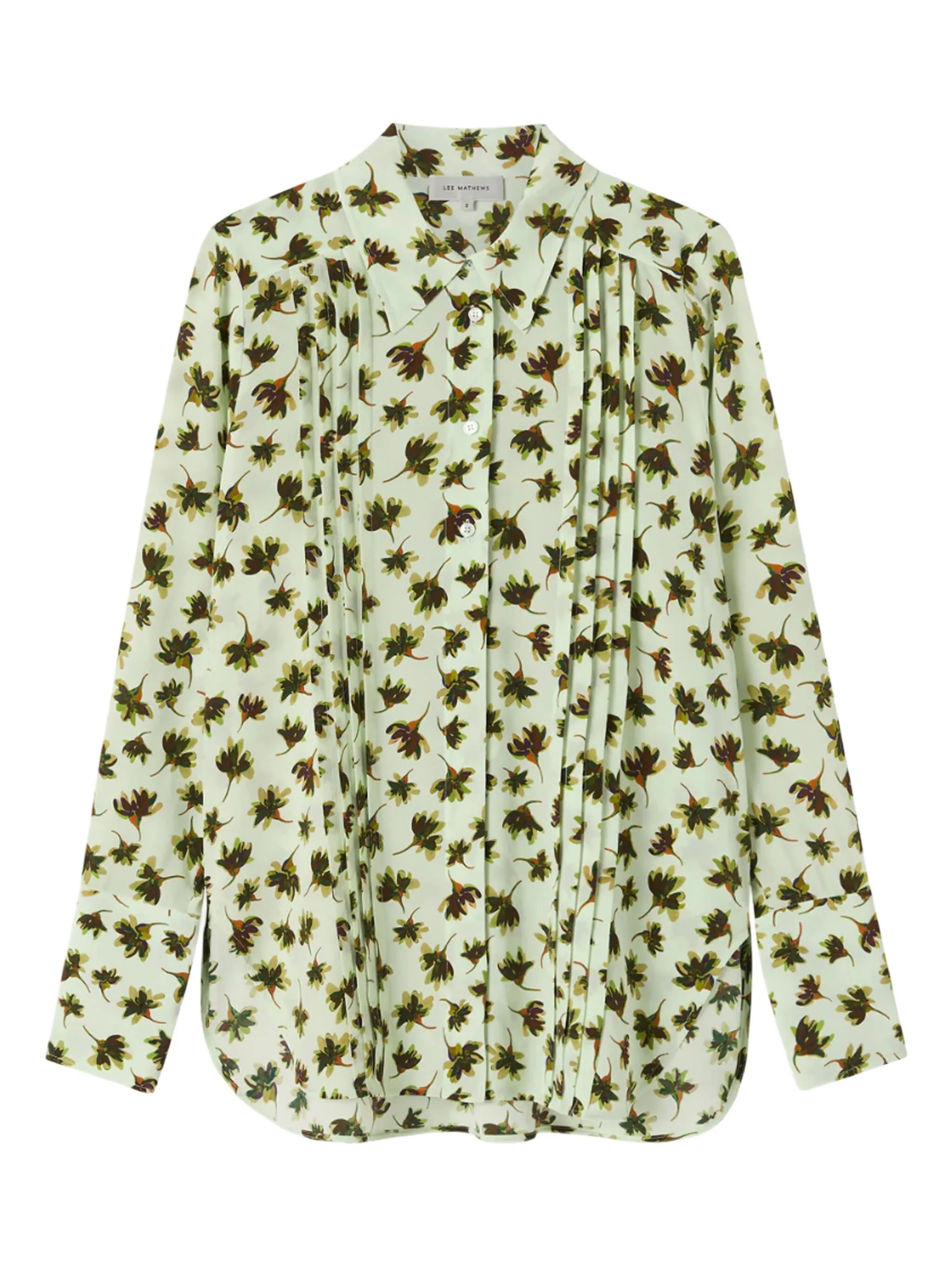 

Блузка Daphne с цветочным принтом Lee Mathews, зеленый