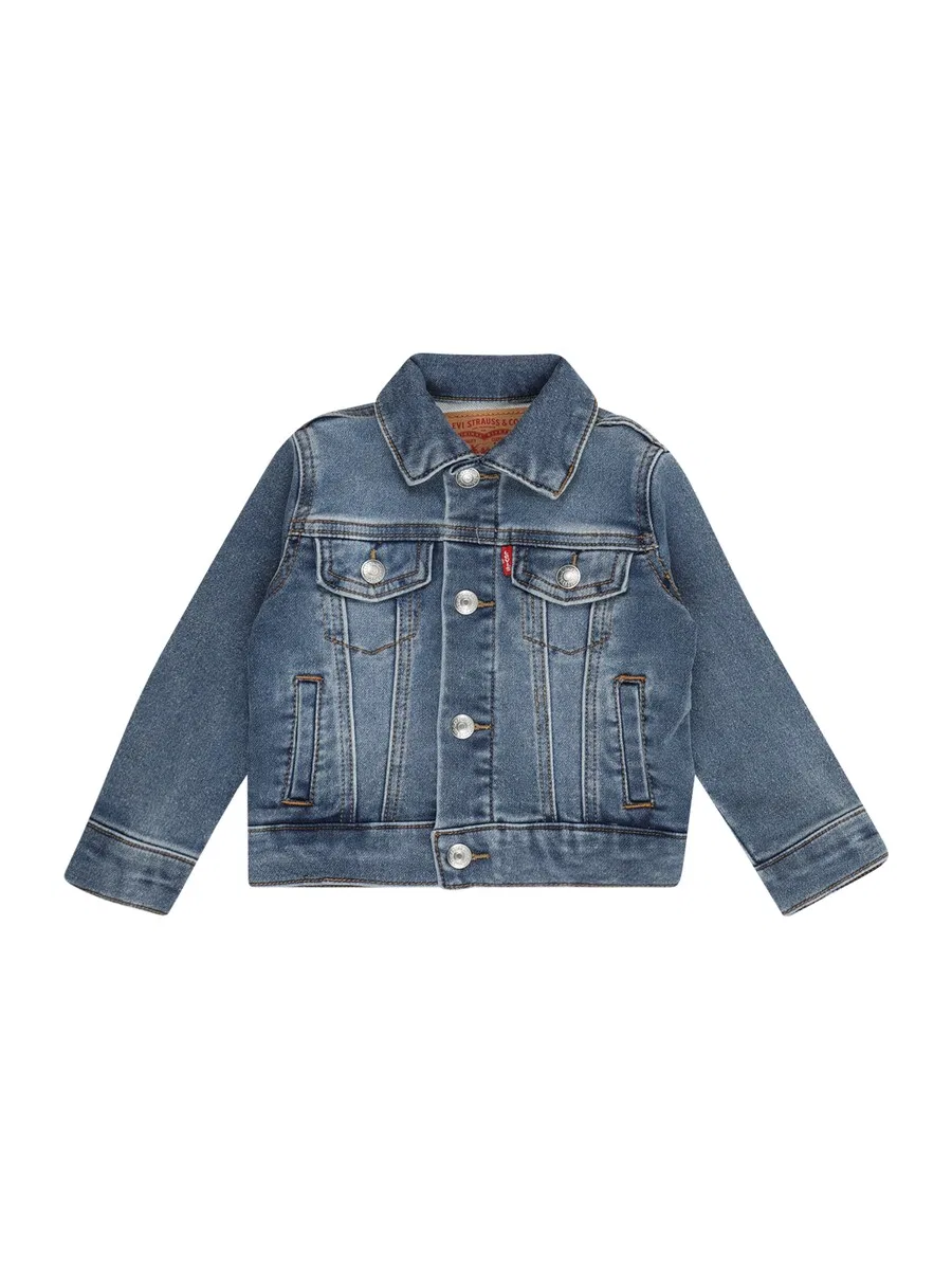 Куртка LEVI'S для межсезонья «MY FIRST TRUCKER» из синего денима