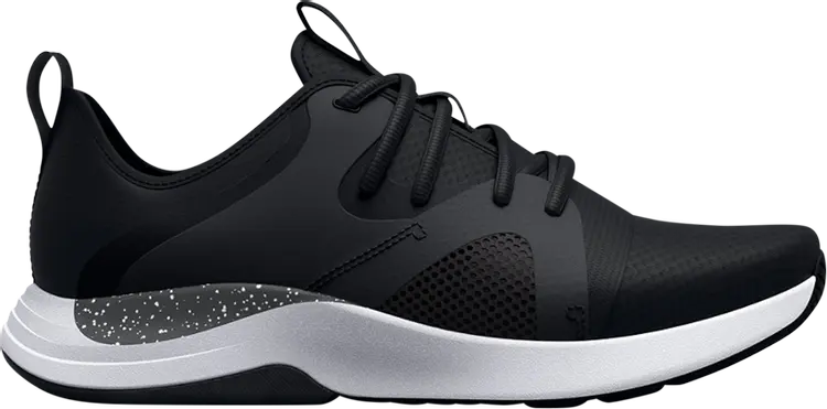 

Кроссовки Under Armour Wmns Charged Breathe Lace TR Black Speckled, черный