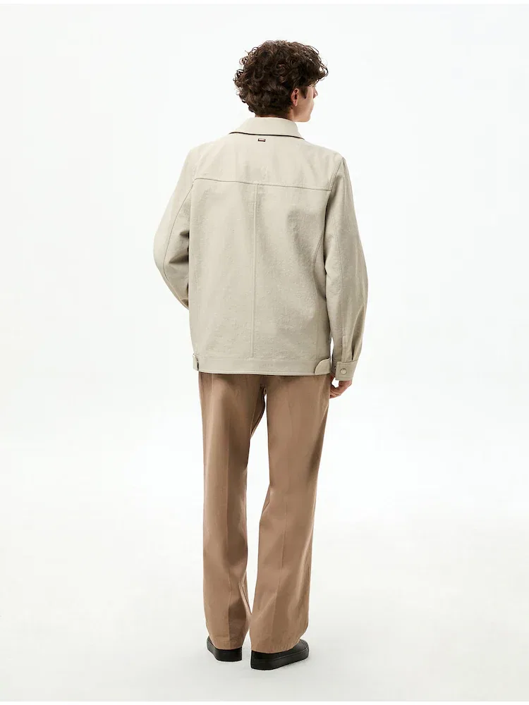 Куртка текстурная TOMMY HILFIGER, Beige — фото 3