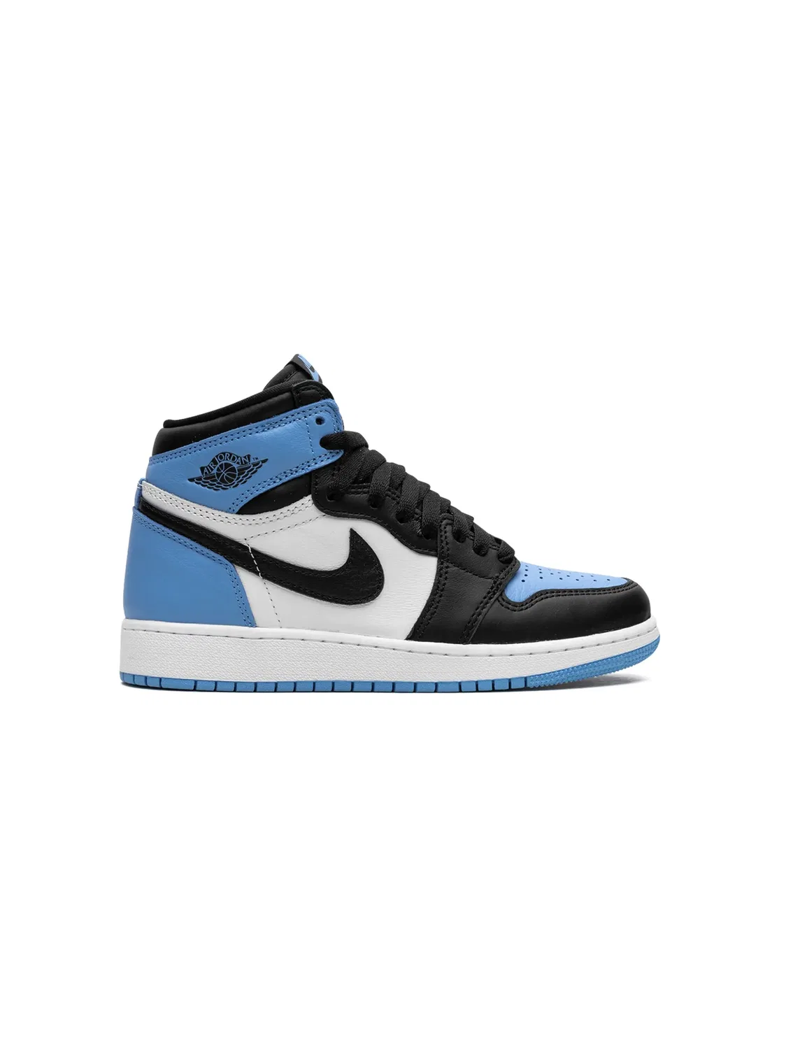 Кроссовки Air Jordan 1 Retro High OG "UNC Toe", синий — фото 4