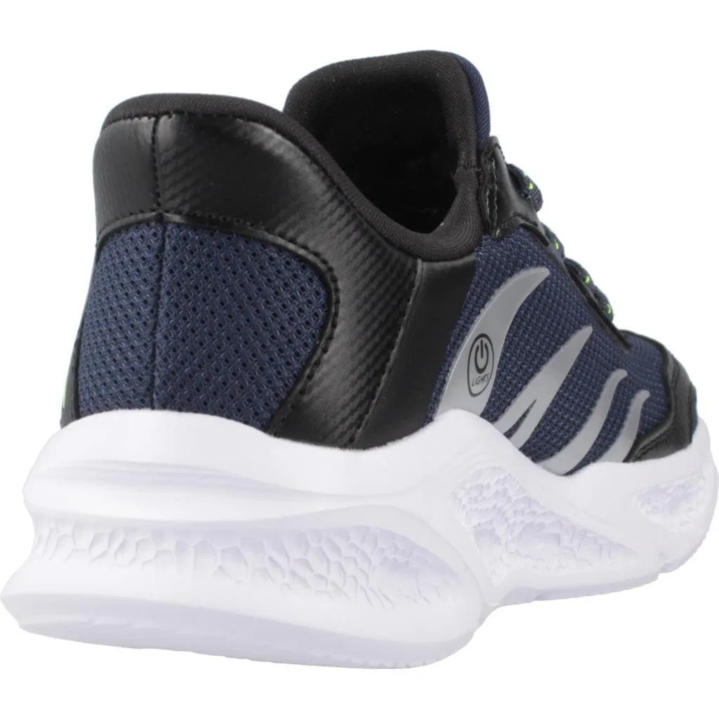 Детские кроссовки Skechers Meteor-lgih, Blau — фото 3